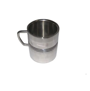 Tasse à café en acier inoxydable personnalisée en gros avec grande poignée pour une utilisation à la main au meilleur prix échantillon gratuit - Product Image 5