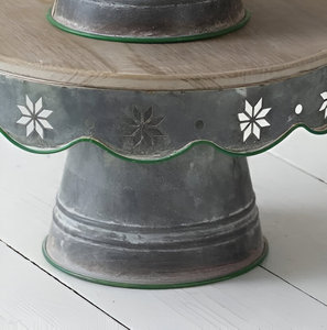 La mejor calidad de madera superior y soporte de pastel de Metal fiesta hogar restaurante decoración de pastel de boda soporte a bajo precio - Product Image 3
