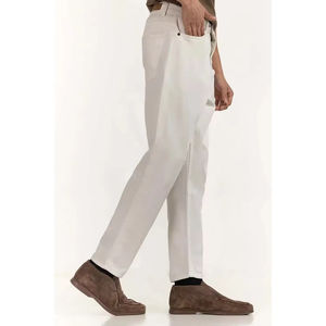 Jeans en denim pour hommes, coupe droite, taille mi-haute, prix de gros, fabrication OEM, haute qualité, extensible, coupe régulière, léger, 2026 - Product Image 2