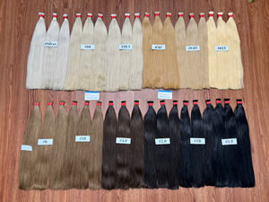 Extensiones humanas vietnamitas de alta calidad a granel de 30 pulgadas recto Natural sin procesar - Product Image 5