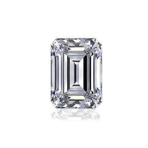 IGI Emerald Cut Lab 1.21 ct Diamonds E VS1 Clarity Lab créé Loose CVD Diamants Paire Pour Boucles D'oreilles De Mariage Cadeau D'anniversaire - Product Image 5