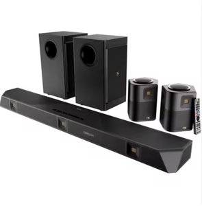MEILLEURES VENTES - Système de son surround domestique ORIGINAL DRAGON 11.4.6 canaux Dolby Atmos avec deux caissons de basses de 8 pouces à polarisation opposée - Product Image 1