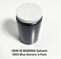 OEM M 8026956 Solvant 5003 Solvant bleu, lot de 6