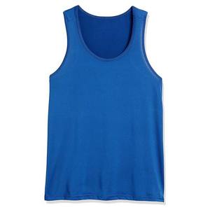 Color azul Ropa de hombre Camisetas sin mangas Estilo de calle Algodón Transpirable Ropa de calle de verano Venta al por mayor Camiseta sin mangas de hombre en blanco Todas las tallas - Product Image 6