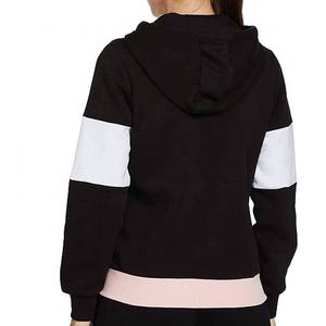 Precios al por Mayor, Sudaderas Casuales Transpirables de Invierno para Mujer, Color Sólido, Logotipo Personalizado en la Parte Delantera, 100% Algodón Ecológico de Secado Rápido - Product Image 3