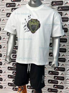 เสื้อยืดพิมพ์ลายกราฟิกแนวสตรีทไซส์ใหญ่พิเศษสำหรับผู้ชายเสื้อยืดผ้าฝ้าย100% โอเวอร์ไซส์ออกแบบได้ตามต้องการเสื้อยืดครอปบ็อกซี่ - Product Image 4