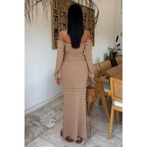 Conjunto de Punto Étnico 10094, Diseño de Manga Estilo Sandía, Transpirable - Product Image 5