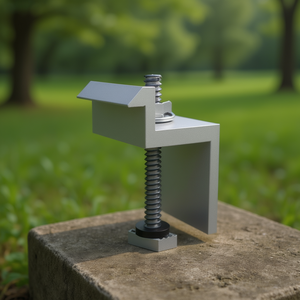 ตัวหนีบยึดแผงโซลาร์เซลล์ Unirac รุ่น C อลูมิเนียมใส 302022C - Product Image 2