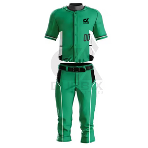 Uniforme de baseball léger, best-seller, 100% polyester, antibactérien, personnalisable, vêtements de sport confortables pour la vente en ligne - Product Image 1