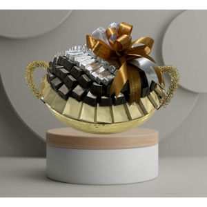 Nuevo cuenco para servir chocolate de diseño antiguo, cuenco de chocolate de metal de la mejor calidad para la mesa del hogar, platos para servir chocolate - Product Image 2