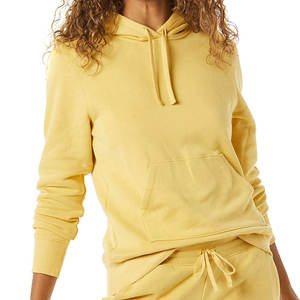 Sudaderas con capucha para mujer con su logotipo, sudadera extragrande con bordado personalizado para minoristas - Product Image 1