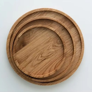 Bandeja de Madera de Acacia con Forma Personalizada Moderna con Asa de Metal, Florero de Mesa de la India por Saniya Handicraft - Product Image 6