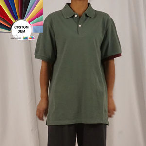 Chemises formelles pour hommes à manches courtes en tissu tissé Spandex/Polyester, motif uni brodé, technologie anti-humidité - Product Image 2