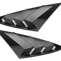 Pièces automobiles thermoformées sur mesure, ailerons de lunette arrière, couvercle de louvres pour lunette latérale arrière