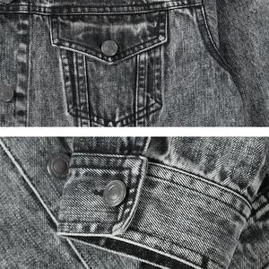 2026 New Arrival Fashion Acid Washed <b>Custom</b> Made Men <b>Denim</b> Jean <b>Jackets</b> NEW Collection - Product Image 5