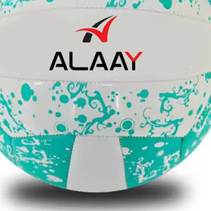 Alaay Impression colorée Taille officielle Volleyball en cuir personnalisé Taille 5 4 3 2 1 pour la promotion Jeux de ballon de volleyball de plage - Product Image 5