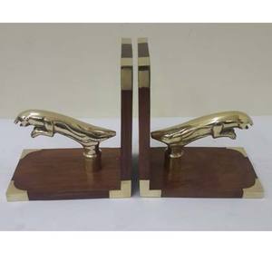 Sujetalibros náuticos de madera, de latón de Cambride sujetalibros, decoración de escritorio, Universidad - Product Image 1