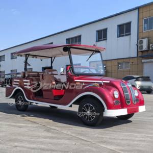 Red 4 posti passeggeri nuovo arrivo Vintage manutenzione elettrica <span class=keywords><strong>gratis</strong></span> classico giro turistico <span class=keywords><strong>auto</strong></span> per il matrimonio in vendita - Product Image 5