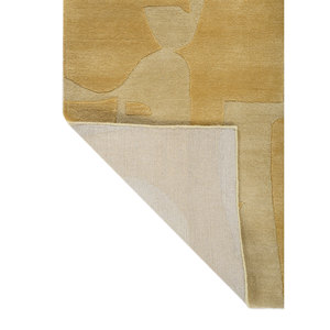 Tapis Jaipur ZA Tnq-3206 Rectangulaire Blanc et Vert, Tufté à la Main en Laine et Viscose, Abstrait, 4m, pour Maison, Couloir, Tapis de Chambre 10mm - Product Image 5