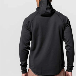 Sudadera con Capucha Deportiva de Forro Polar para Hombre, Invierno, OEM/ODM, Alta Calidad, Personalizada para Gimnasio, Ejercicio, Trotar, Uso Diario Cómodo y Transpirable - Product Image 6