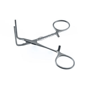 Pince DeBakey Bulldog 14cm Angulée à 90° °   Mâchoires Atraumatiques, Instrument Chirurgical Cardiovasculaire en Acier Inoxydable CE - Product Image 1