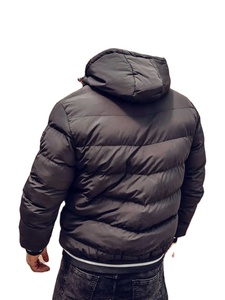 เสื้อโค้ทหนามีซิปปิดสำหรับผู้ชายเสื้อแจ็คเก็ตบุขนเป็ดแฟชั่น - Product Image 2