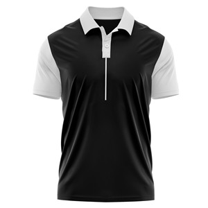 Polos pour hommes de haute qualité 95% coton/5% spandex broderie personnalisée plus confortable ou logo d'impression fabriqué au Vietnam - Product Image 2