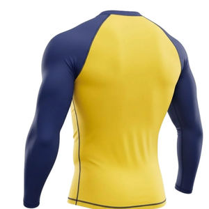 Custom Compression Men Training Slim Fit Breathable Men's Athletic Fitness Plain Wholesale Plus Size Gym Running <b>T</b>-<b>Shirts</b> - Product Image 5
