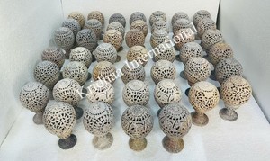 Bougeoir T-Light en marbre fabriqué à la main de haute qualité meilleur prix en gros chauffe-plat décor de Table article décoration naturelle de la maison - Product Image 6