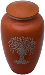 Urna de Aluminio Impresa con Diseño de Madera para Cenizas, Urna Clásica de Aluminio para Hombres, Caja para Cenizas de Adultos, Recuerdos Fúnebres - Product Image 5