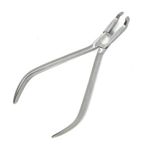 Pince à fil orthodontique dentaire, pince à bec d'oiseau, coupe-fil, pince à fil conique longue, pince à plier le fil, acier CE par Surgiright - Product Image 2