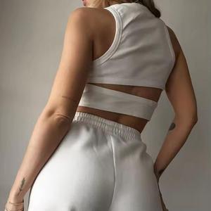 เสื้อกล้ามผ้าฝ้ายผสม | เสื้อชั้นในระบายอากาศน้ำหนักเบาสำหรับเป็นชั้นและใช้งานได้อย่างผ่อนคลาย - Product Image 4