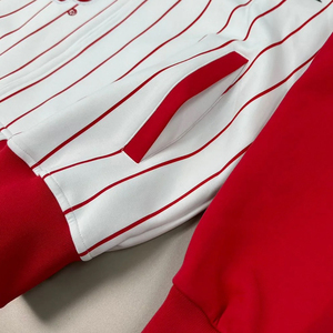 Chaqueta Técnica Personalizada Kapa con Cuello Alto y Revestimiento Psi, Azul Rey y Blanco |   Chaqueta Deportiva Griega con Logotipos Bordados - Product Image 4