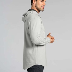Sweat-shirt à capuche à manches longues et à cordon de serrage décontracté pour hommes - Product Image 4