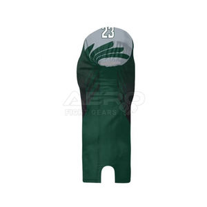 Uniforme de fútbol americano de manga corta transpirable personalizable de talla grande con tela de poliéster 100% de alta calidad - Product Image 6