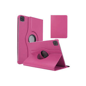Étui rotatif Netzy 2025 M3 pour iPad Air 11 13 pouces, rose, matériaux TPU, PU et PC, design folio protecteur à trois volets - Product Image 4