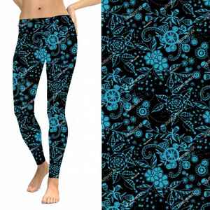 Leggings de Mujer de Cintura Alta, Diseño Moderno, Buena Calidad, Ropa Deportiva, Impresión por Sublimación, Logotipo Personalizable - Product Image 6
