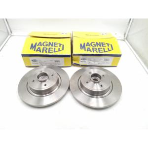COPPIA DI DISCHI FRENO POSTERIORI RENAULT Scenic Series (99>03) DF0610 Benzina - Product Image 1
