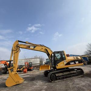 Excavatrice sur chenilles hydraulique Caterpillar 320CL 20T d'occasion, 98% neuve, en promotion, avec moteur 3066 et pompe, origine Japon, haute qualité - Product Image 1