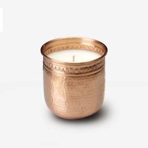 Bougie artisanale écologique en bois rustique avec 4 mèches, pour une ambiance relaxante, idéale pour Noël et l'aromathérapie - Product Image 6