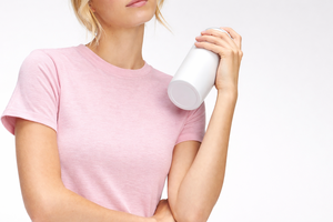 Camiseta de Algodón Minimalista para Mujer, Venta al por Mayor, Corte Ajustado, Manga Corta, Estilo Básico, Informal - Product Image 3