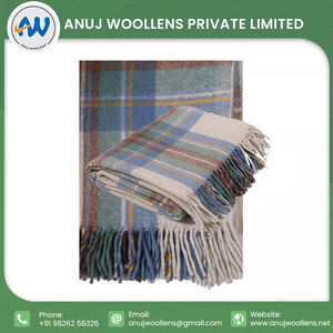 Mantas de picnic Stewart Muted Blue de última colección, compra al mejor precio del mercado de fabricantes indios - Product Image 2