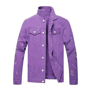 Veste en jean de tous les jours avec tissu de qualité et forme classique simple, veste en jean élégante - Product Image 1