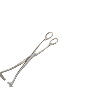 Pinzas de Lengua de Acero Inoxidable para ORL, con Mordaza Dentada, Instrumento Quirúrgico Reutilizable, Herramienta Médica Manual de Alta Calidad con Certificación CE - Product Image 3