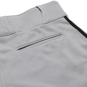 Pantalons de baseball en gros, fabriqués en usine, de haute qualité, confort et sport personnalisés, OEM, vêtements d'équipe pour jeunes, pantalon de baseball - Product Image 6