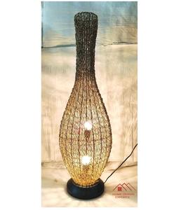 Meilleures ventes Lampes en fer forgé Arrangements lumineux de mariage Lampes en fil de fer tissé à la main Supports à fleurs - Product Image 2