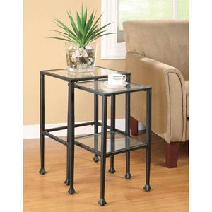 Enamel Irregular Style <b>Nesting</b> <b>Tables</b> Set New Custom Home Decoration <b>Nesting</b> Coffee <b>Table</b> Three Piece of Set furniture - Product Image 5