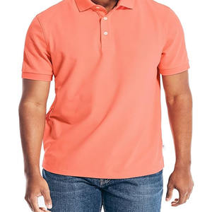 Vente en gros de polos décontractés pour hommes Fabrication de marque dans toutes les couleurs Logos personnalisés Impression de logo personnalisé de haute qualité - Product Image 1