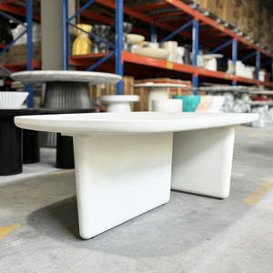 Precio al por mayor, artesanía de Vietnam, mesa de centro de hormigón para exteriores, muebles de hormigón para exteriores con logotipo - Product Image 5