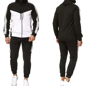Survêtements de jogging personnalisés brodés pour hommes, coupe ajustée, 100% coton, cargo, sweat-shirts et sweats à capuche pour hommes - Product Image 4